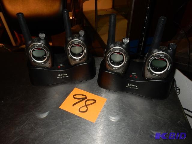 lot 98 image: COBRA, Walkie Talkie System