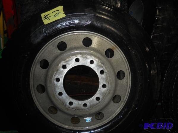 Drive Axle - Aluminum Rims & Tires
