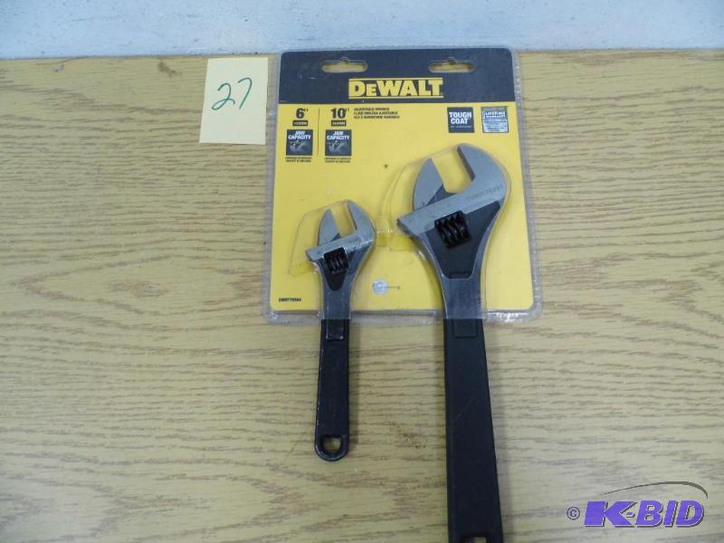 DeWalt Adjustable Wrenches