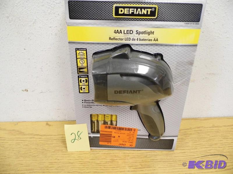 Defiant LED Spotlight