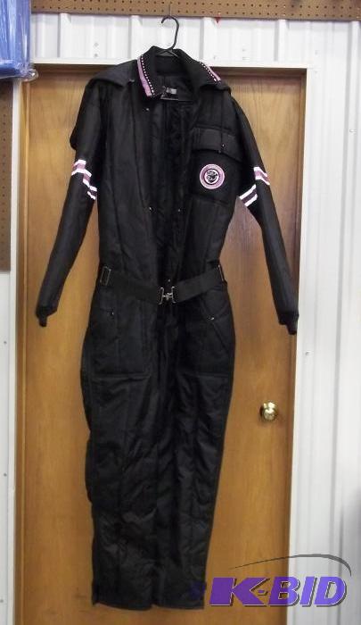 lot 3 image: Vintage Arctic Cat Snowmobile Suit Size XL...