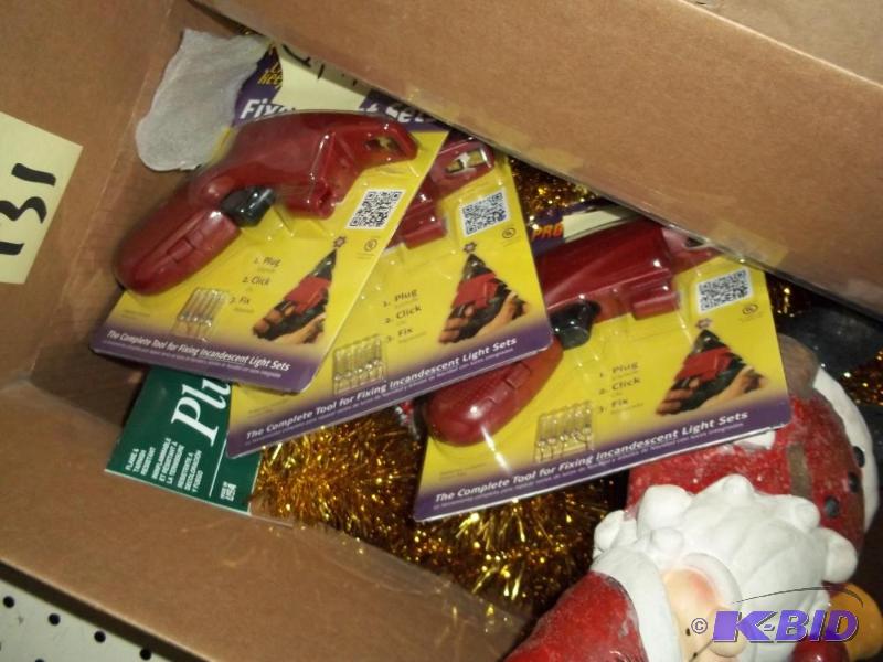 lot 53 image: Assorted Christmas decor.&nbsp see photos...