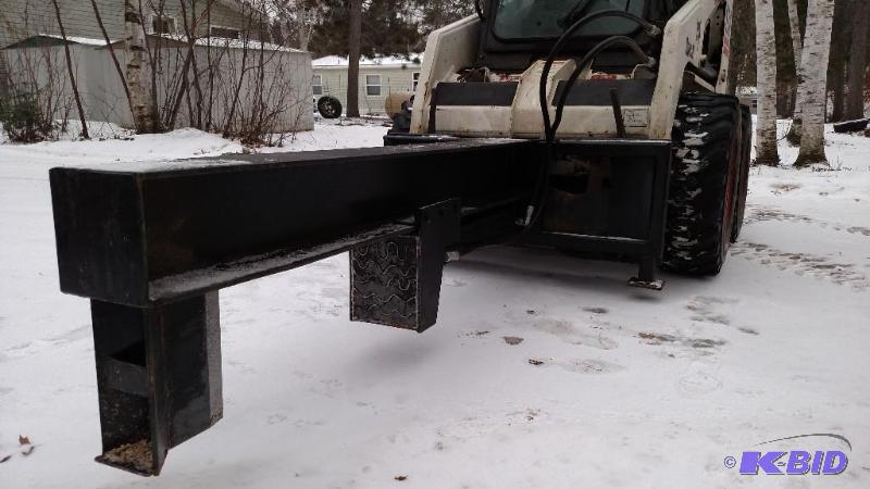 Wood Log Spiltter for Bobcat
