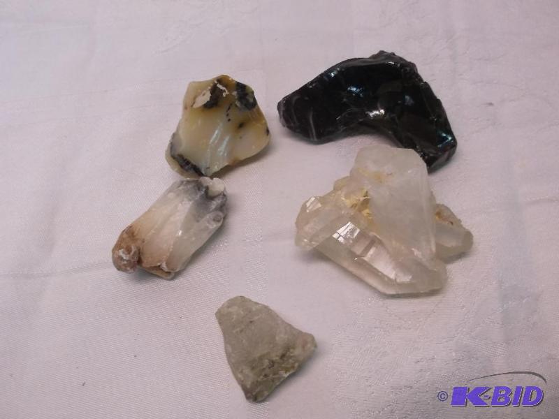 Nice collection of crystals  rocks....