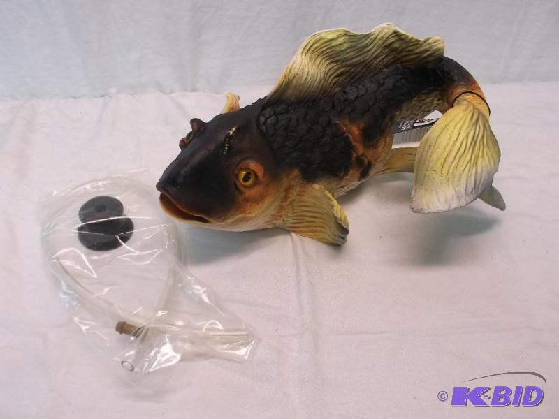 Large Koi fish is crafted of long lasting Dur...