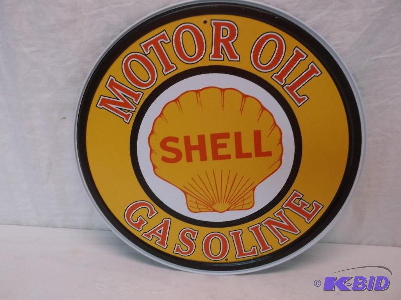 Collectable Shell Gasoline sign measuring 11 ...