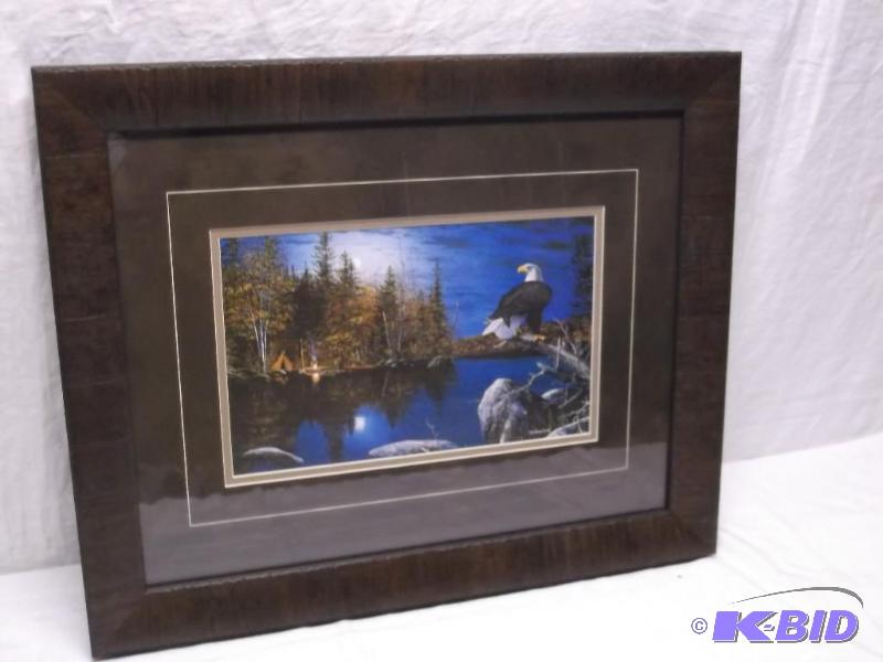Beautiful double matted framed print by Jim H...