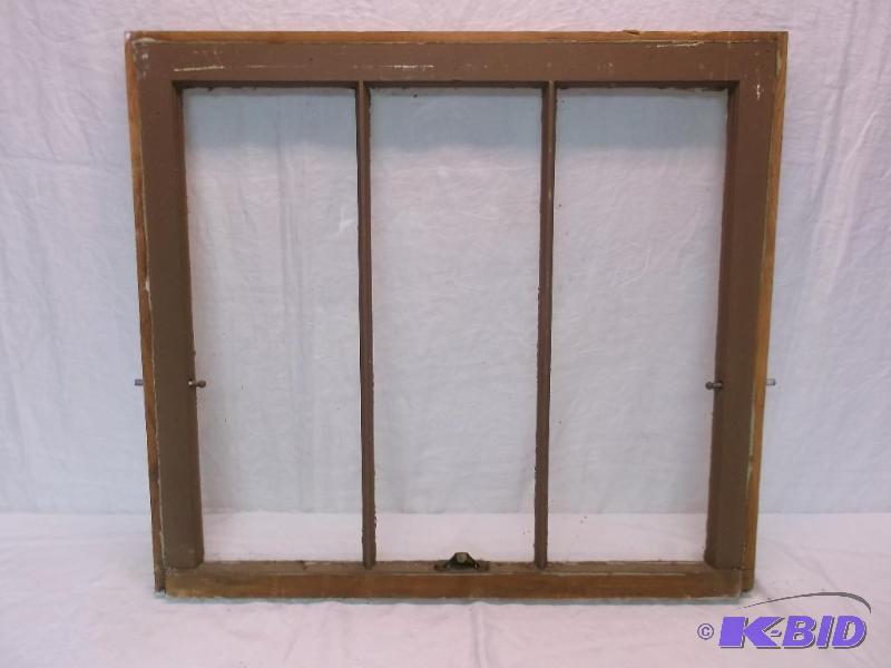 Vintage window measuring 28&quot L x 25 14&...
