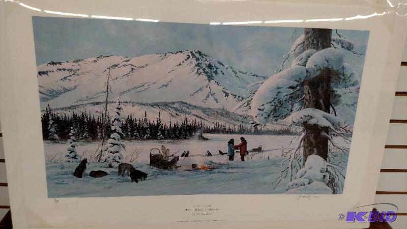 Dog Sled Print