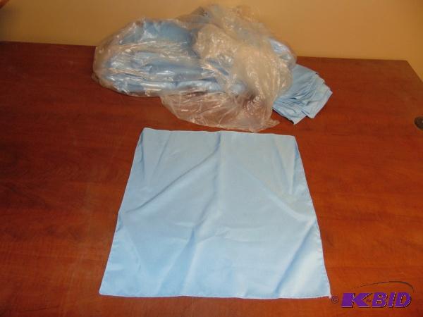 Around (70) Light Blue 17&quot Cloth Napkins...