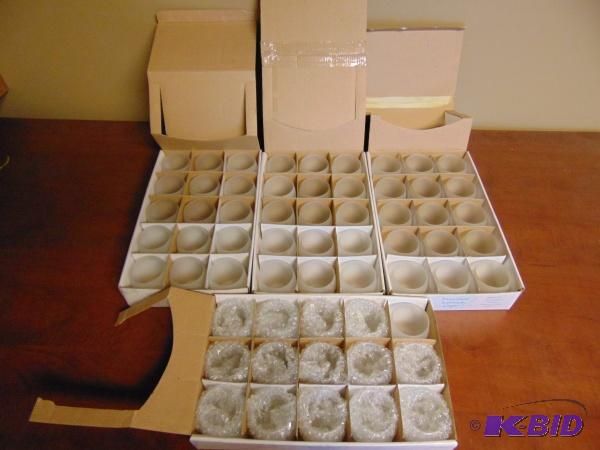 Around (60) Frosted Votive Cups...