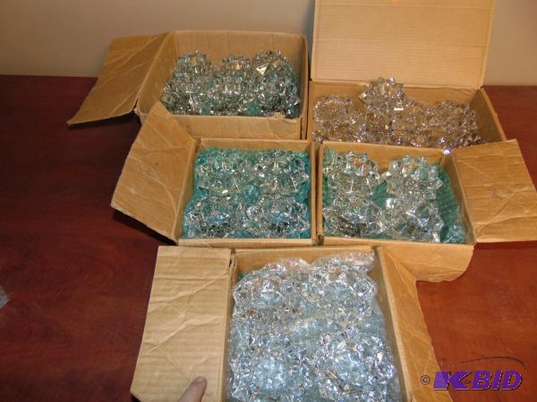 Around (50) Glass Candle Holders...