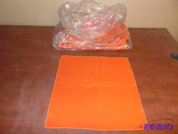 Around (35) Orange 17&quot Cloth Napkins...