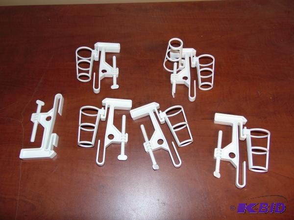 (6) Plastic Hanging Fasteners...