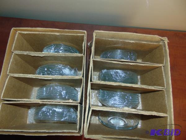 Around (43) Glass Saucer Plates...