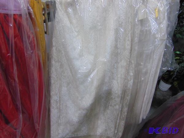 (3) Ivory Lace Covers...
