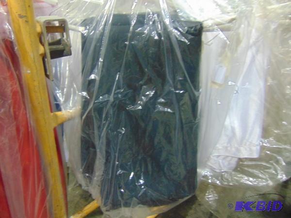 (6) Green Cloth Covers...