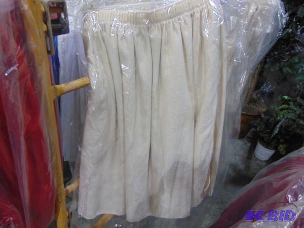 (3) Cloth Ivory Skirts...
