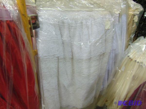 (10) White Cloth Skirts...