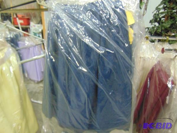 (5) Navy Blue Cloth Skirts...