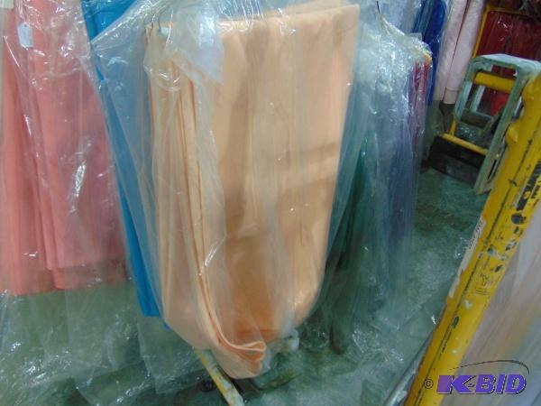 (3) Peach Cloth Covers...