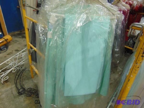 (4) Items Consisting of Mint Green Covers and...