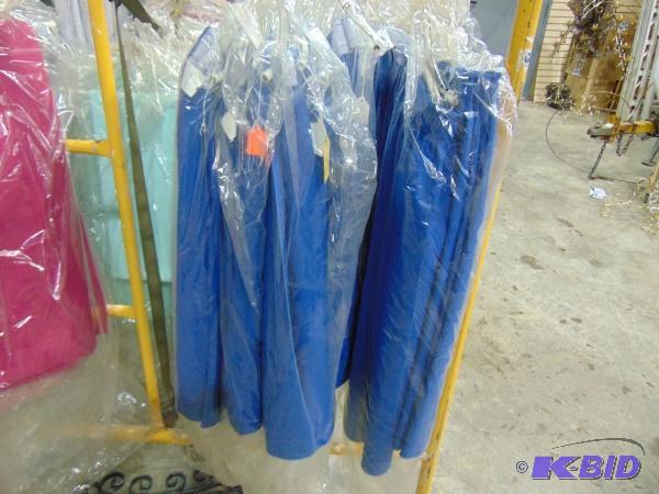 (7) Items Consisting of Royal Blue Cloth Cove...