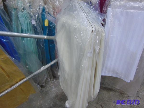(4) Ivory Cloth Covers...