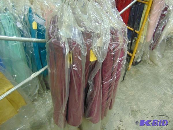 (9) Burgundy Cloth Skirts...