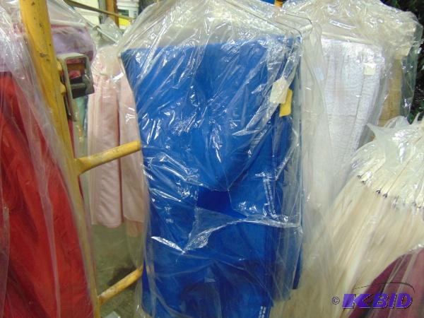 (6) Royal Blue Cloth Covers...