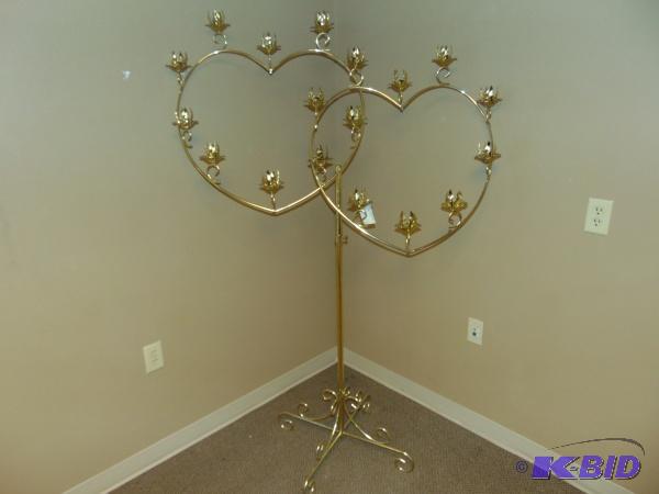 (1) Adjustable Candle Holder   Holds 20 candl...