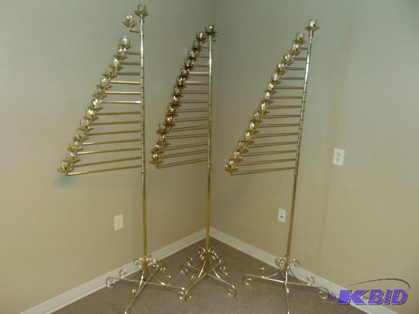(3) Adjustable Candle Holders...