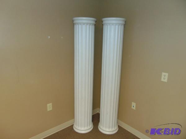 (2) Plastic Pillars...