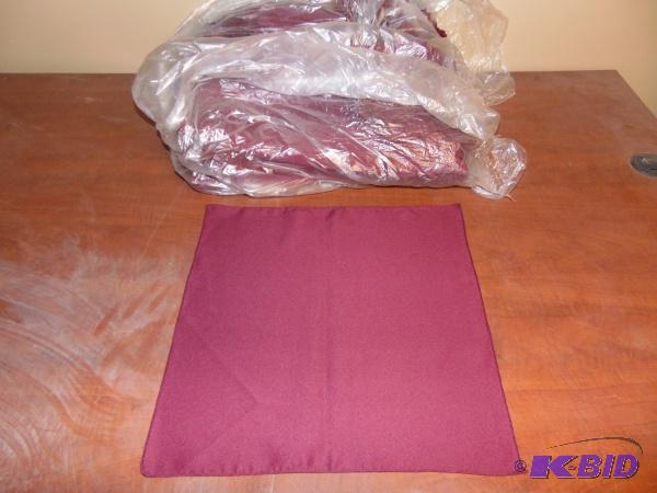Around (175) Burgundy&nbsp17&quot Cloth Nap...