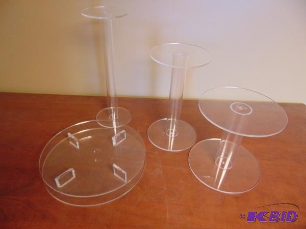 (4) Cake Stands...