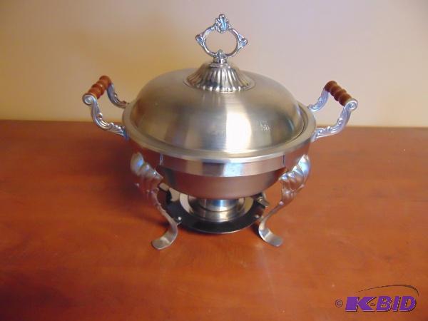 (1) Large Stainless Warming Pan...