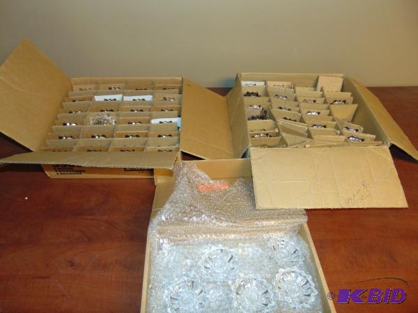 Around (100) Glass Candle Holders...