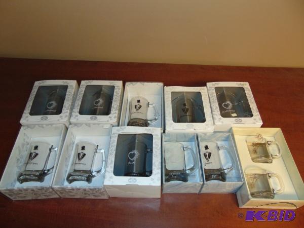 (11) Glass Mug Gift Set...