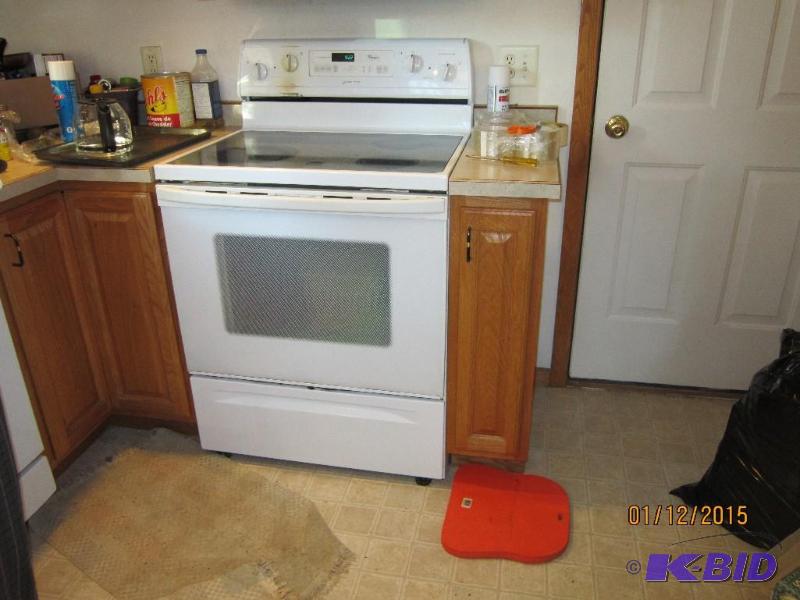 Whirlpool Glass top range