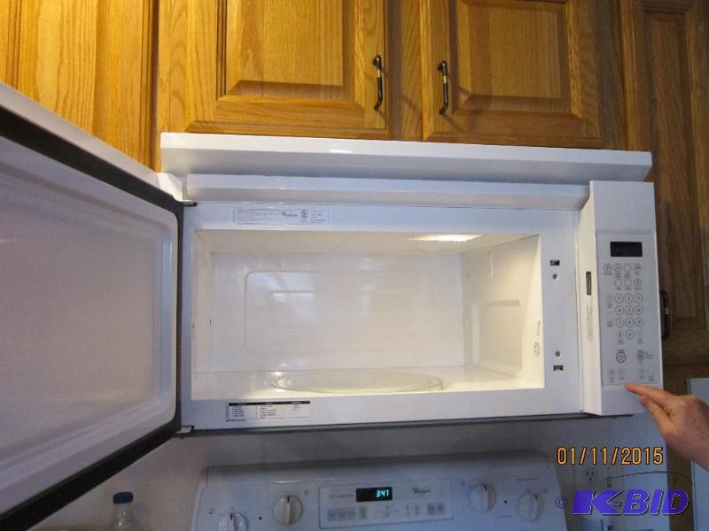 Whirlpool overhead Microwave