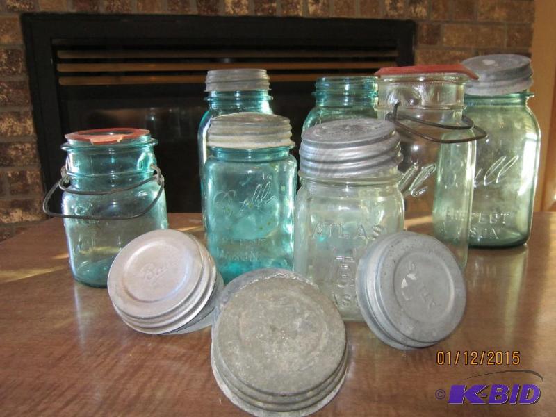 Blue jars