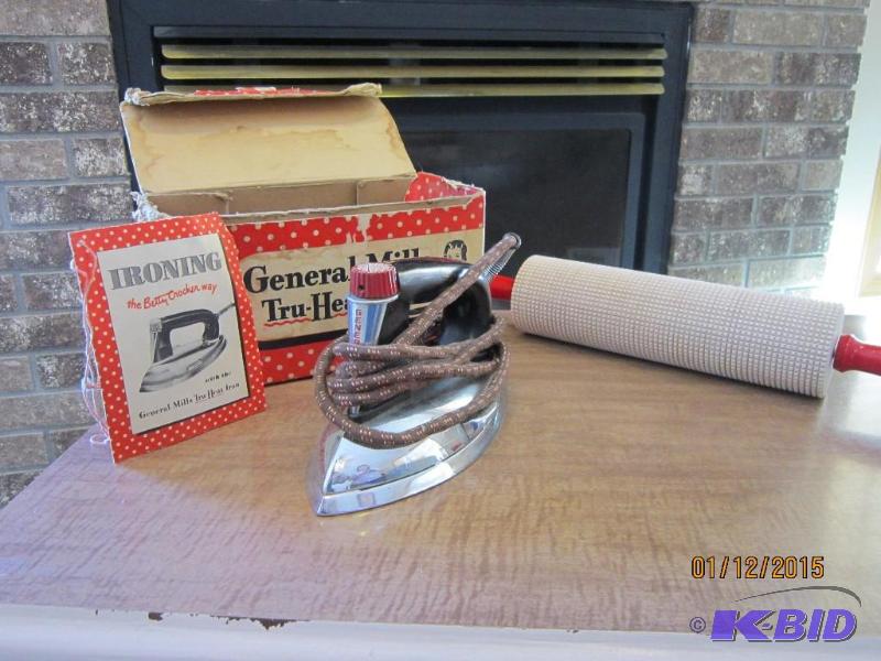 Old iron and rolling pin