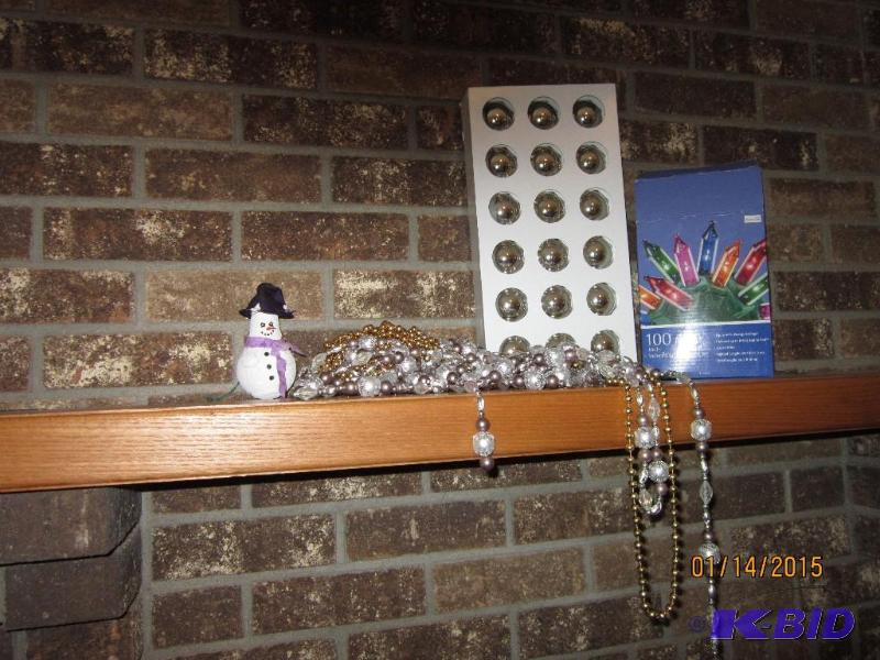 Misc lot of Christmas decorations