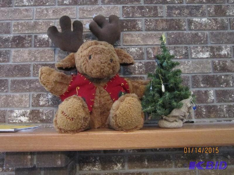 Stuffed moose