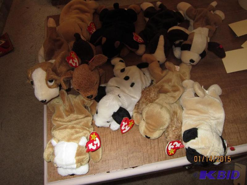 Beanie Babies, 10 dogs