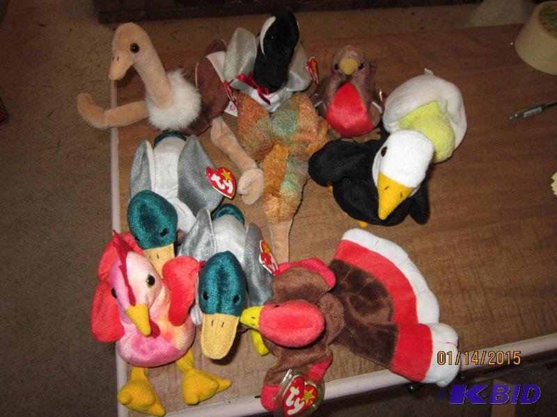 Beanie Babies, birds