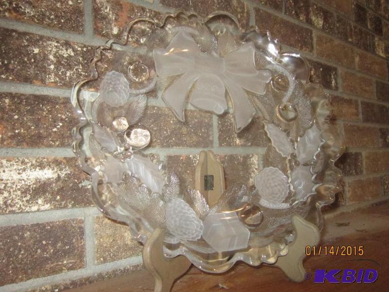 Beautiful glass plate