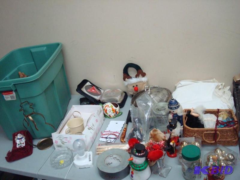 Bin Filled With Mixed Items...