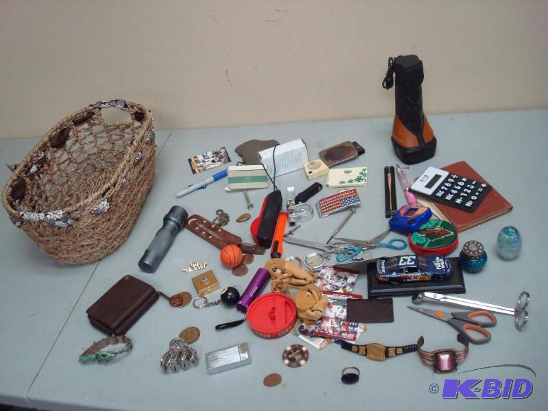 Basket Filled With Small Items...