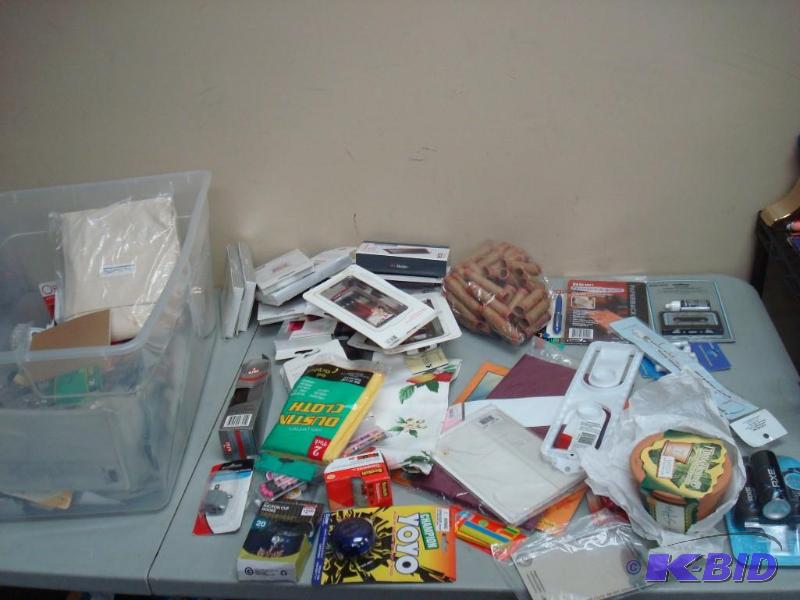 Bin Filled With Mixed Items, Most Of It Is Ne...